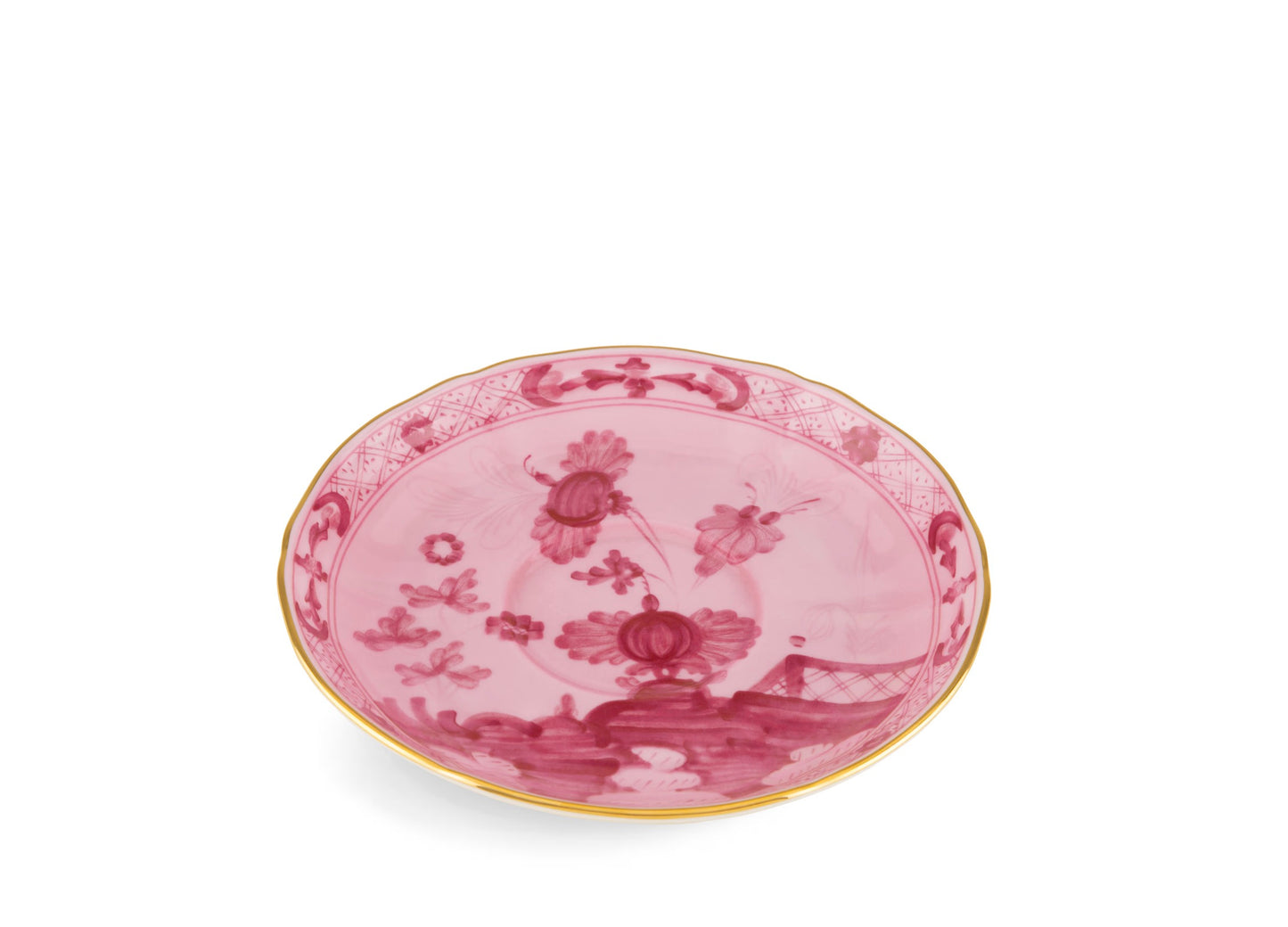 Ginori 1735 TEA SAUCER PORPORA ORIENTE ITALIANO