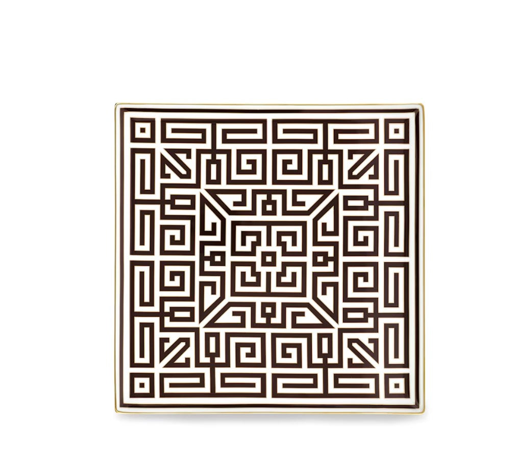GINORI 1735 Square centerpiece labirinto