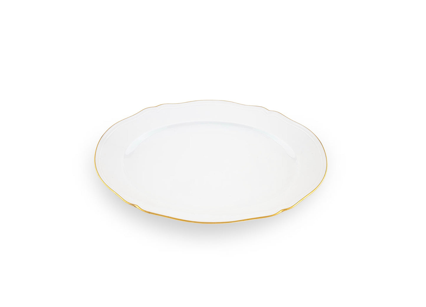 Ginori 1735 LARGE OVAL PLATTER ORO BRILLANTE CORONA