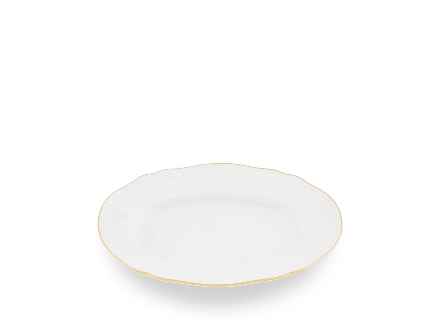 Ginori 1735 PICKLE DISH ORO BRILLANTE CORONA