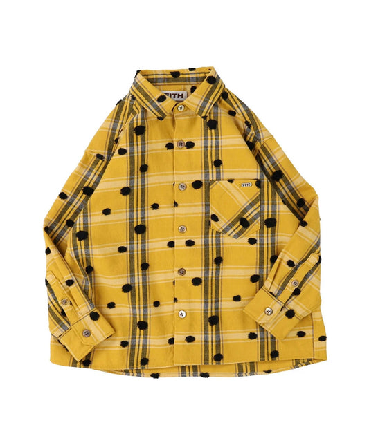 FITH Dot Plaid Long Sleeve Shirt