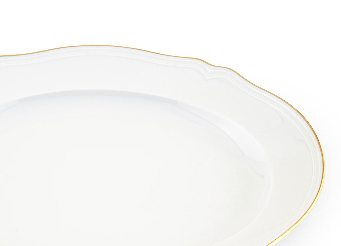 Ginori 1735 OVAL PLATTER ORO BRILLANTE CORONA