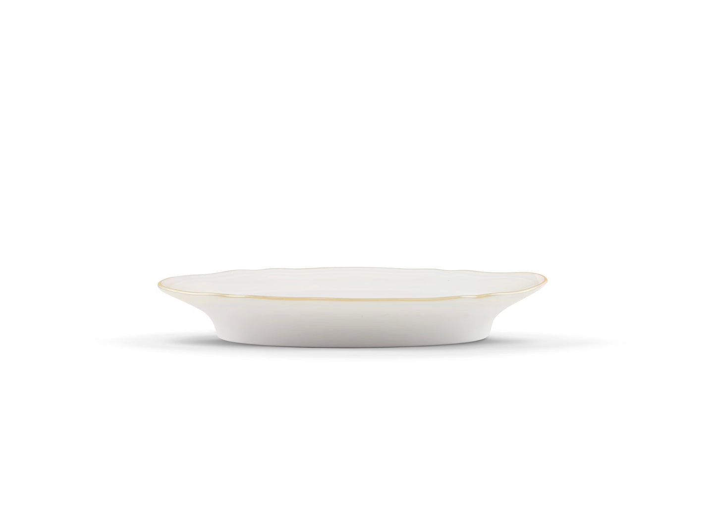 Ginori 1735 PICKLE DISH ORO BRILLANTE CORONA