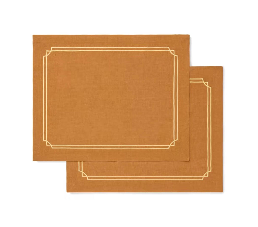 GINORI 1735 Linen Placemats set of 2