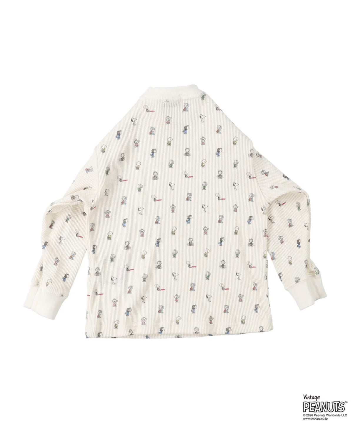 DENIM DUNGAREE Waffle SNOOPY TEE