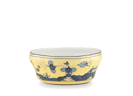 Ginori 1735 OVAL SALAD BOWL CITRINO ORIENTE ITALIANO