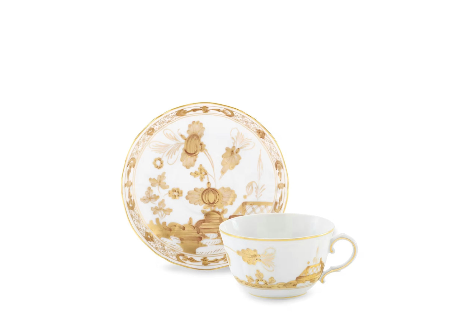 Ginori 1735 TEA CUP AURUM ORIENTE ITALIANO