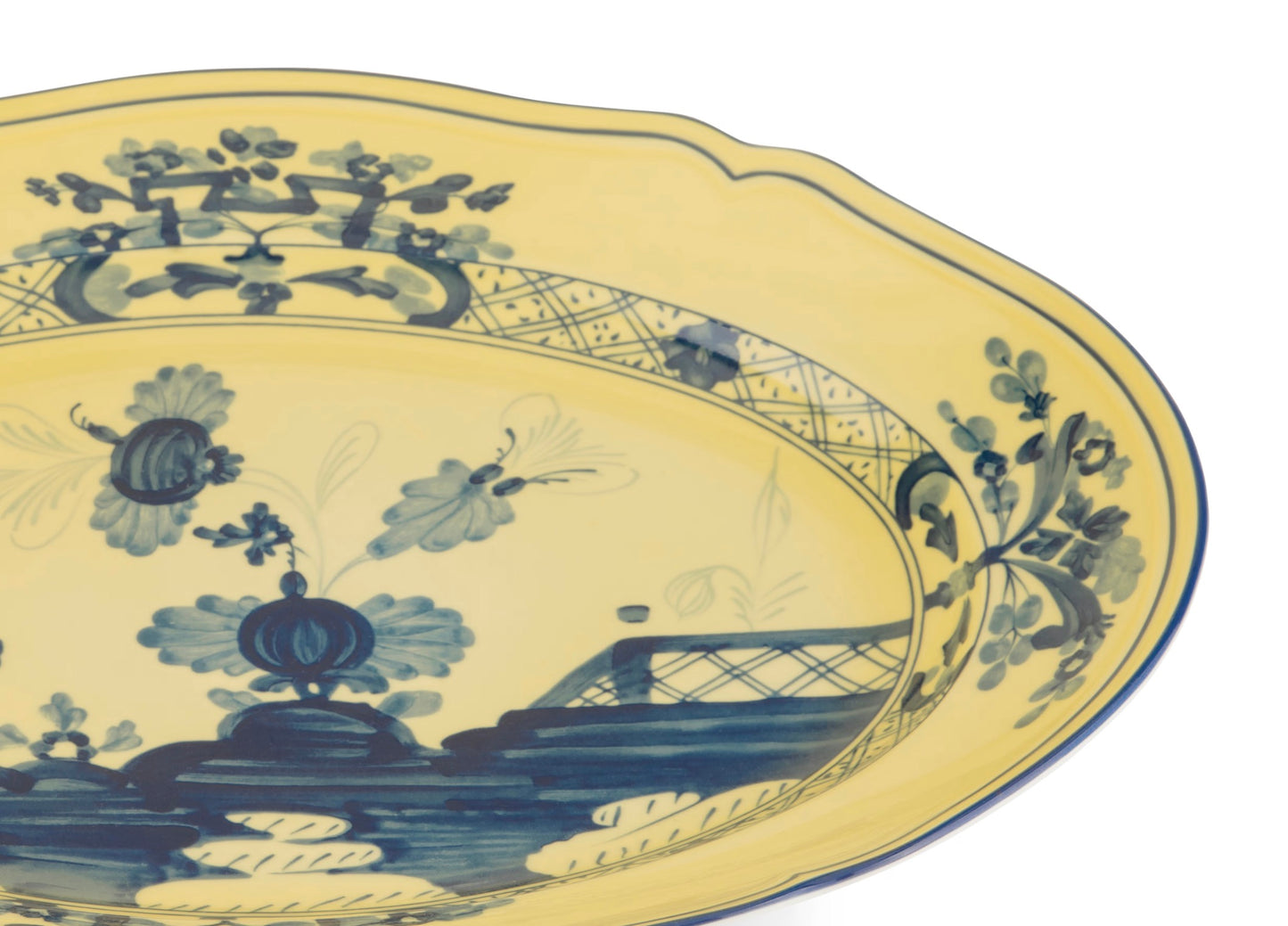 Ginori 1735 OVAL PLATTER CITRINO ORIENTE ITALIANO