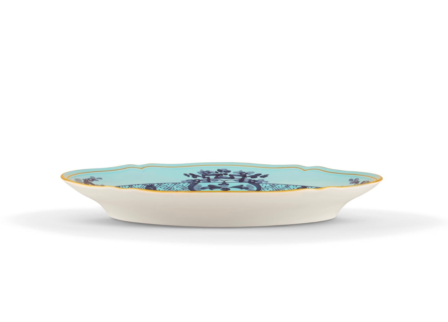 Ginori 1735 OVAL PLATTER IRIS ORIENTE ITALIANO