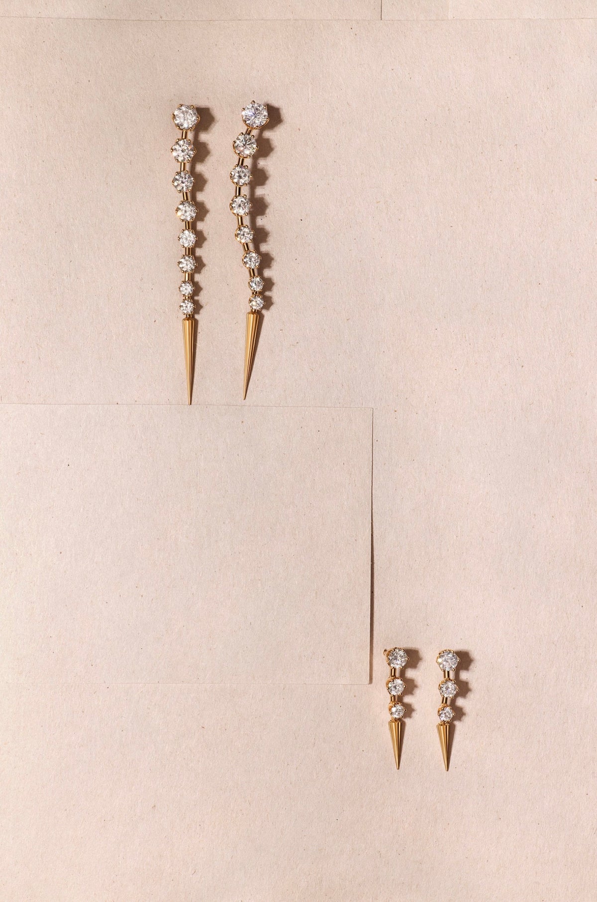 Sorellina MINI QUILL EARRINGS