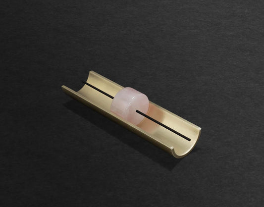 Cinnamon Projects ROSE QUARTZ CIRCA INCENSE BURNER
