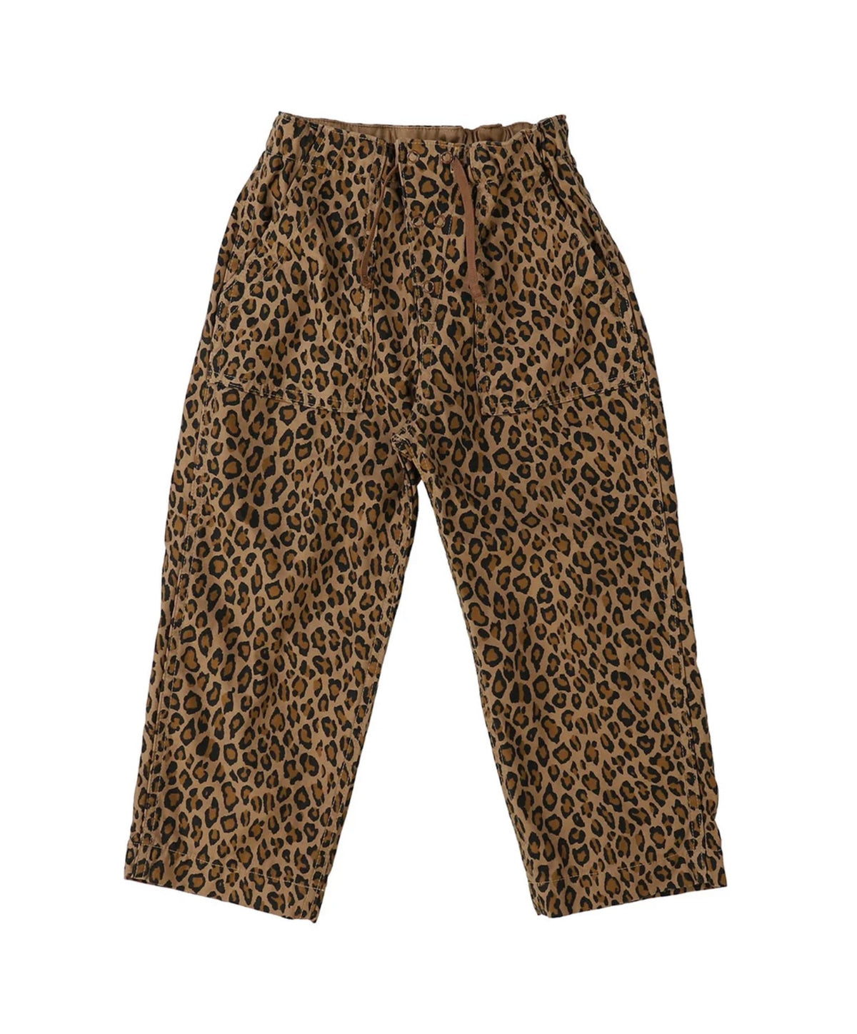 DENIM DUNGAREE Back Satin Camouflage Reversible Pants