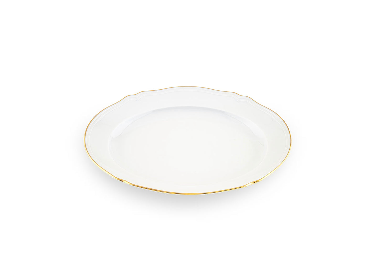 Ginori 1735 OVAL PLATTER ORO BRILLANTE CORONA