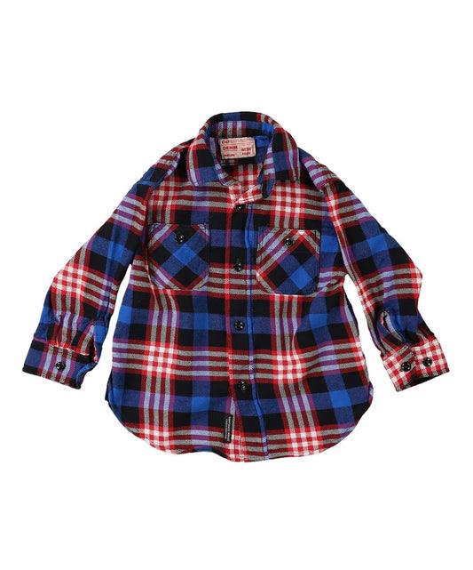 DENIM DUNGAREE Plaid Shirt