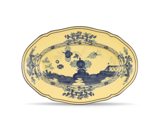 Ginori 1735 OVAL PLATTER CITRINO ORIENTE ITALIANO