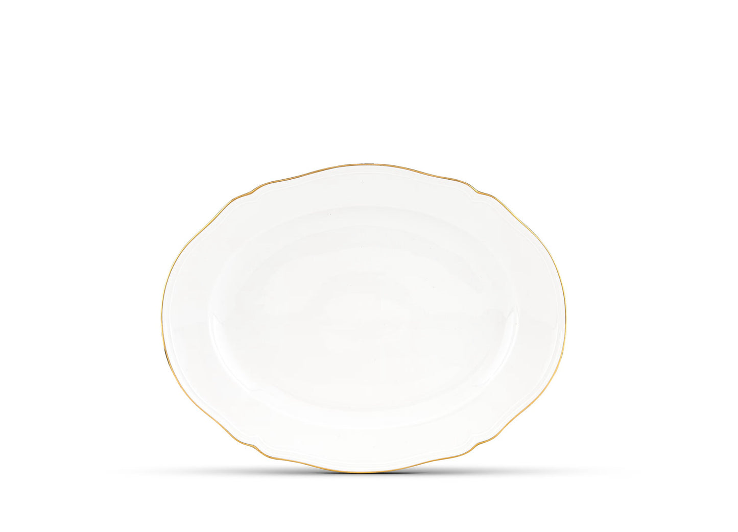 Ginori 1735 LARGE OVAL PLATTER ORO BRILLANTE CORONA