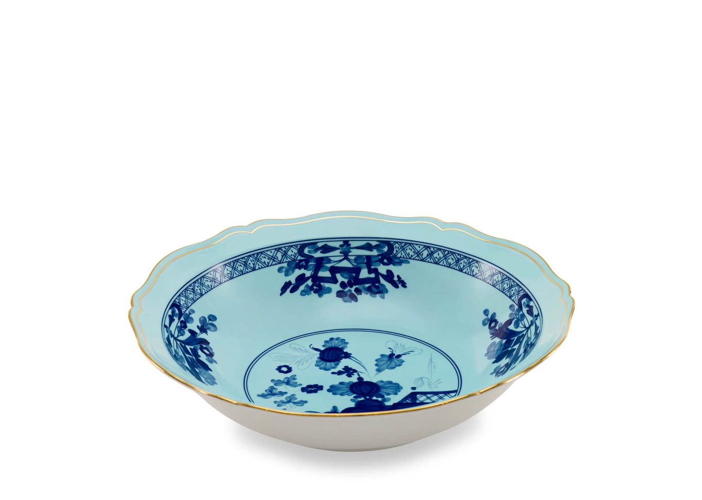 Ginori 1735 SERVING BOWL IRIS ORIENTE ITALIANO