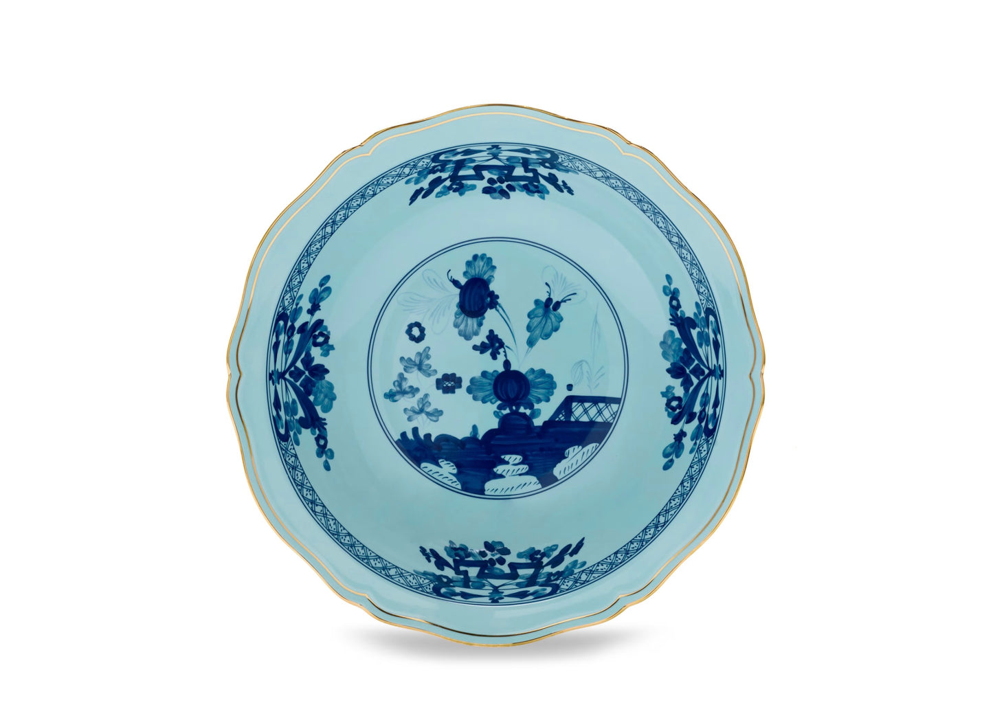 Ginori 1735 SERVING BOWL IRIS ORIENTE ITALIANO