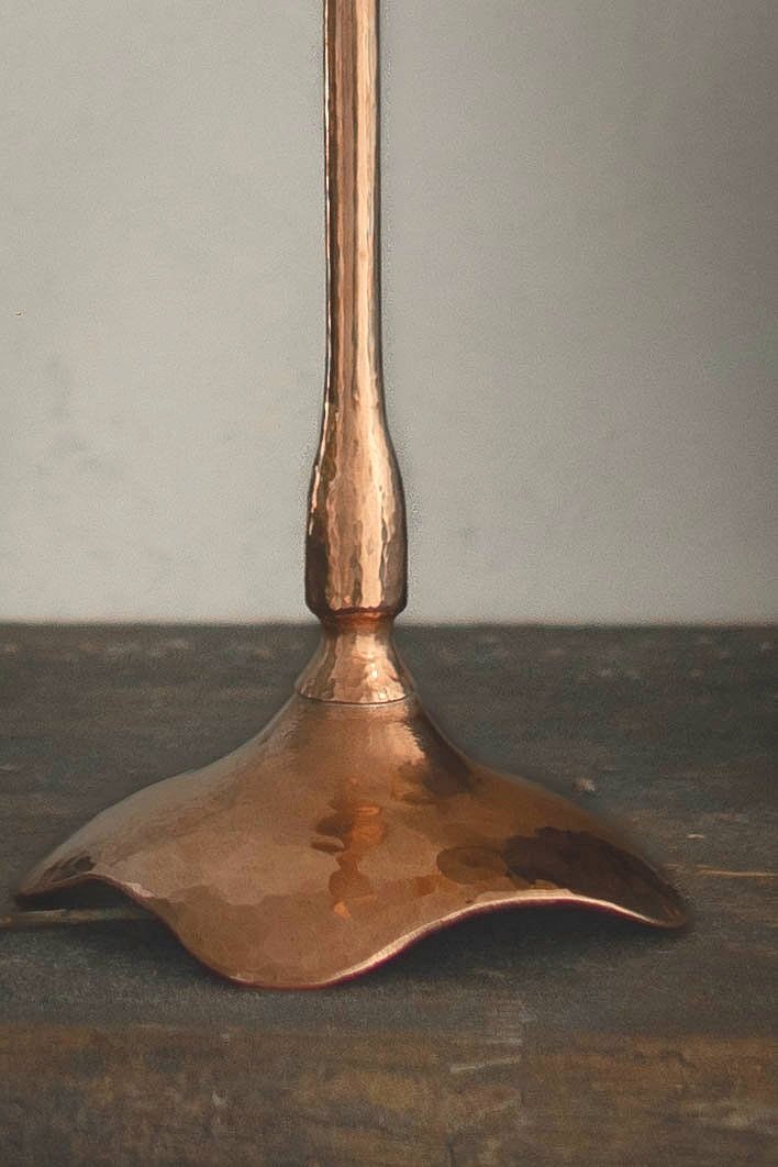 Hessel Studios Handmade Copper Candlesticks