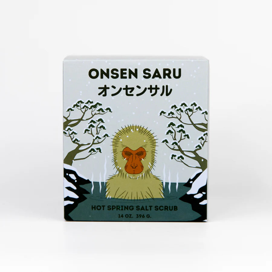 Onsen Saru Hot Spring Salt Scrub