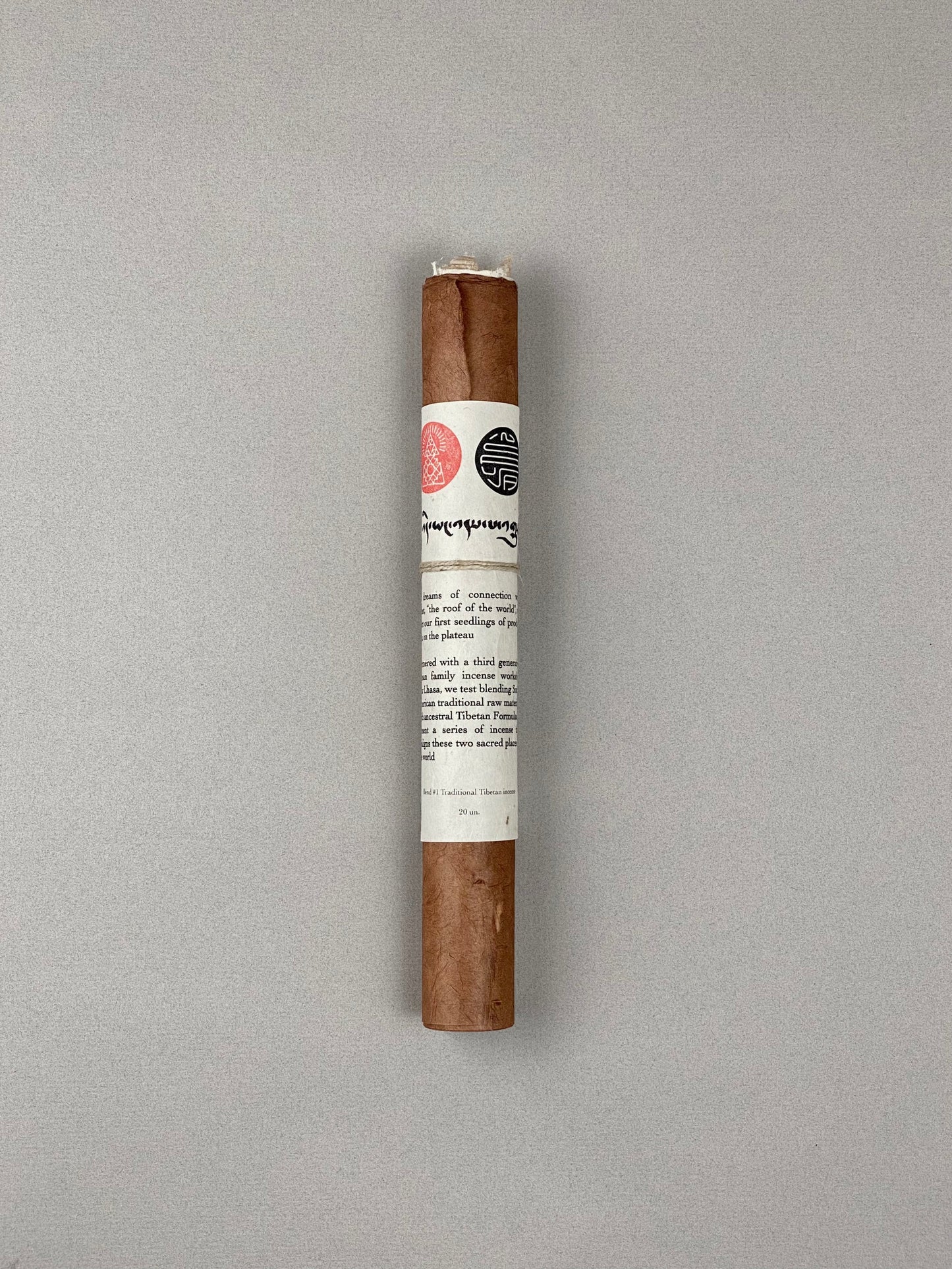 Incausa Lhasa Incense Scroll Unique