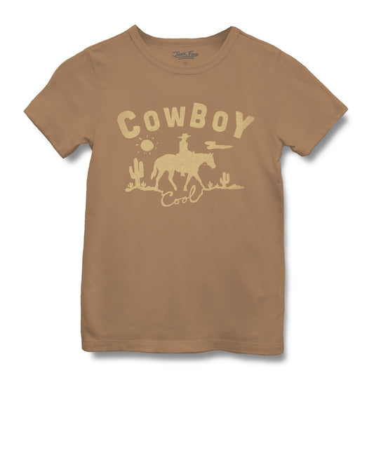 Junk Food Clothing KIDS TOASTED COCONUT COWBOY COOL TEE