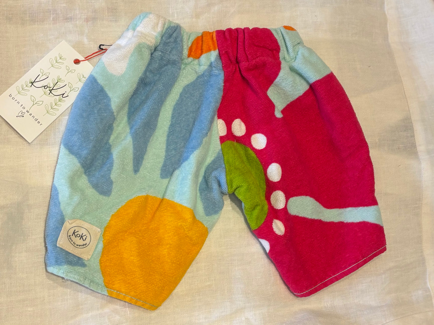 Born to Wander BABY TOWEL PANTS