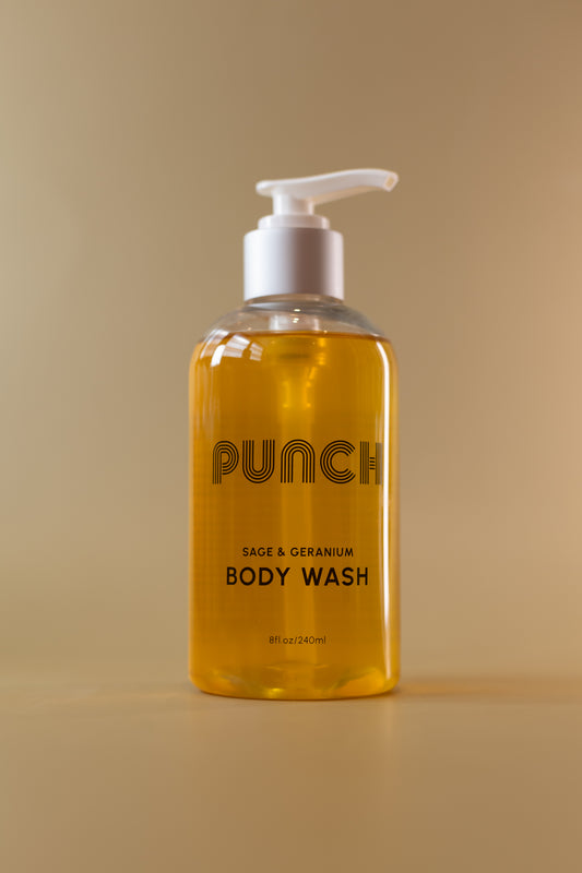 TROPICAL PUNCH Body Wash - Sage & Geranium