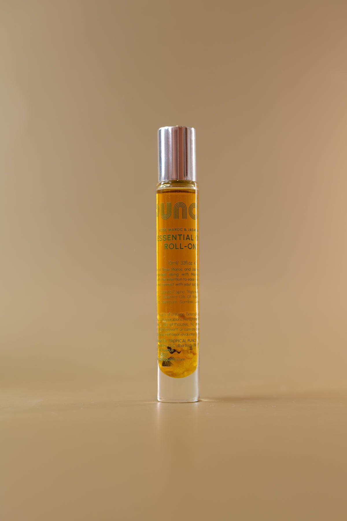 TROPICAL PUNCH Rose Maroc & Jasmine Roll-On Perfume 10ml