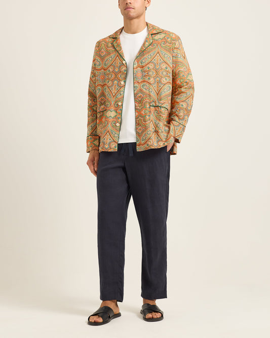 ORLEBAR BROWN Murray Linen Carnival
