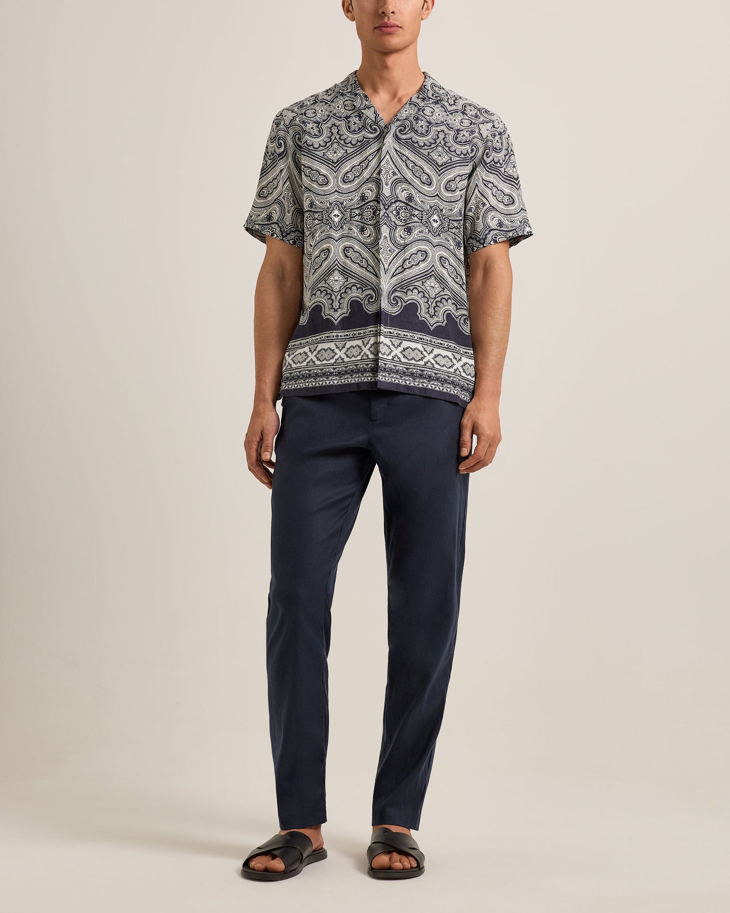 ORLEBAR BROWN Maitan Linen Carnival
