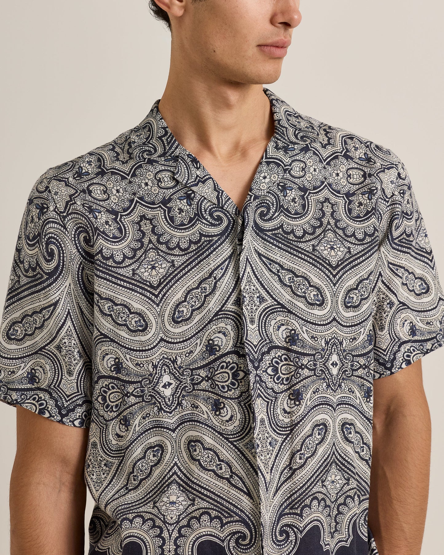 ORLEBAR BROWN Maitan Linen Carnival