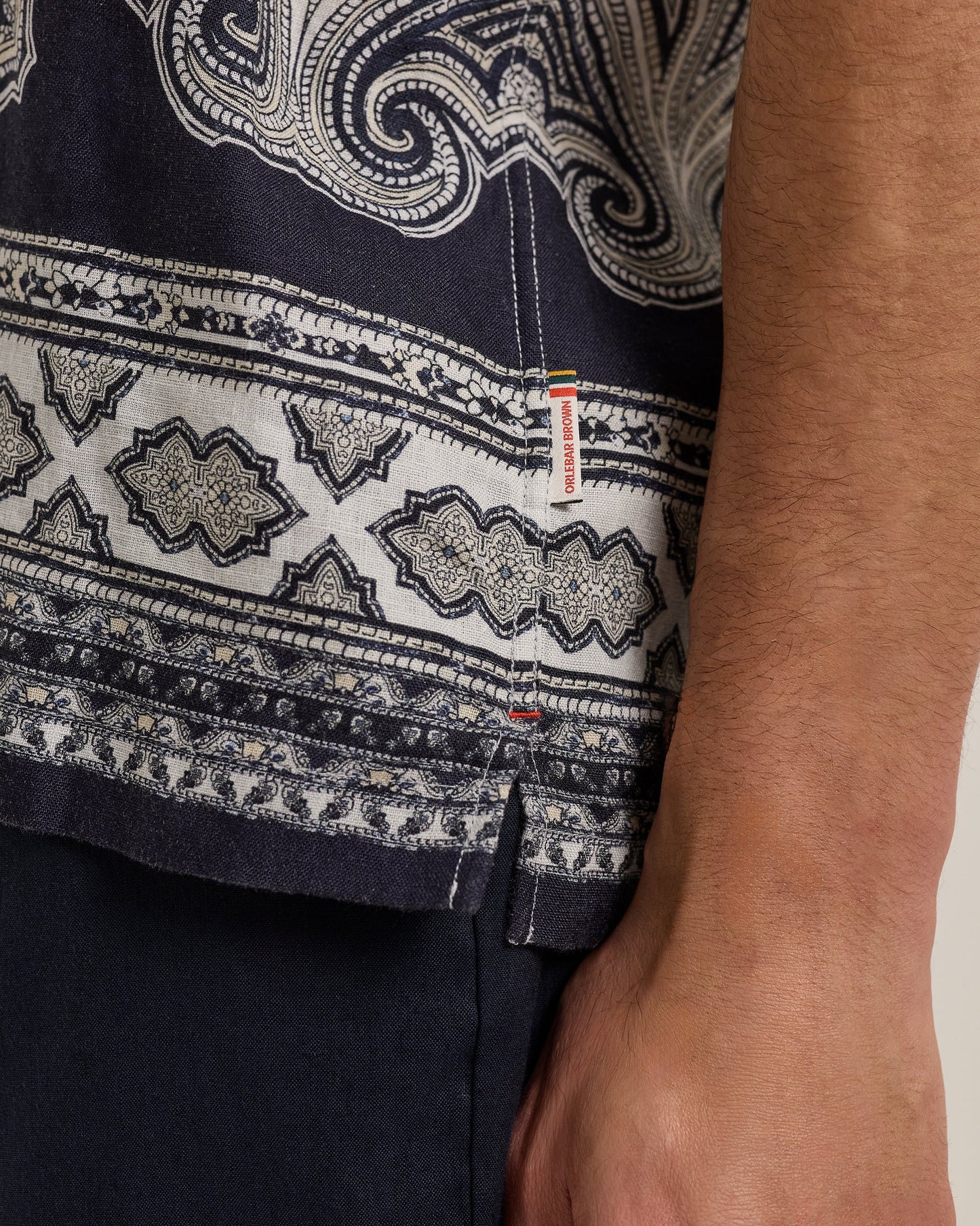 ORLEBAR BROWN Maitan Linen Carnival