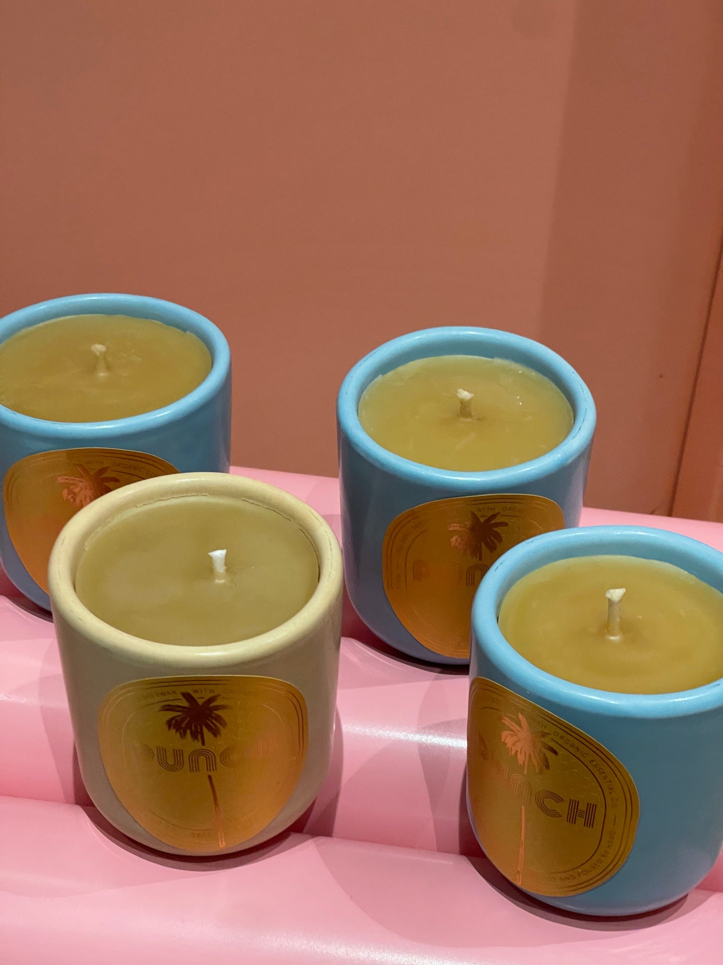 TROPICAL PUNCH Candle 100% Beeswax