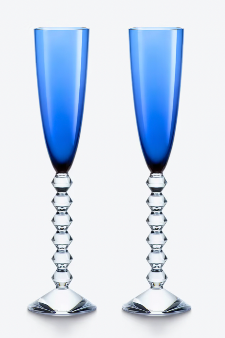 BACCARAT Vega flutissimo blue flutes (2)