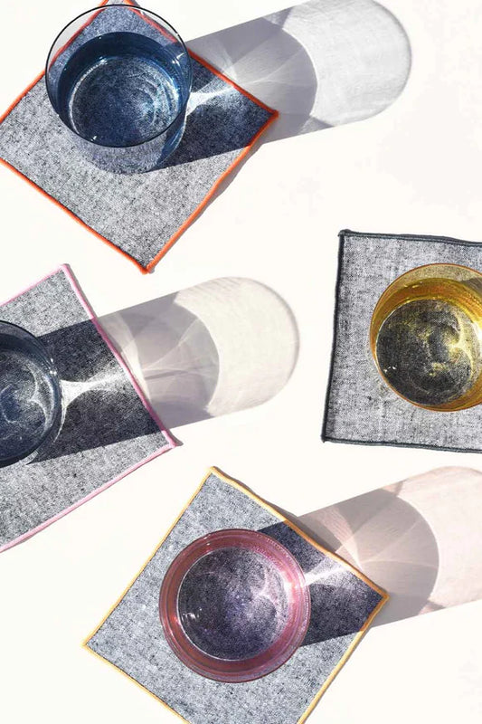 Atelier Saucier Cocktail Napkins (Set of 4)